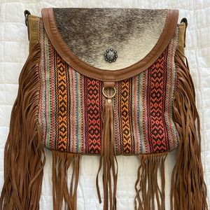 Fringe cross body bag!